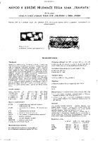 Tesla 534a - Navod k udrzbe 